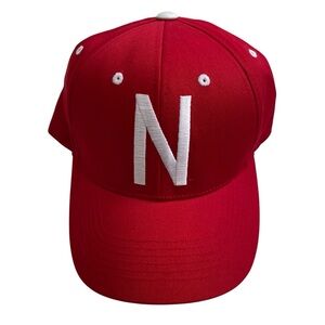 NWOT Nebraska Huskers Captivating Headgear Red White Embroidered Hat One Size